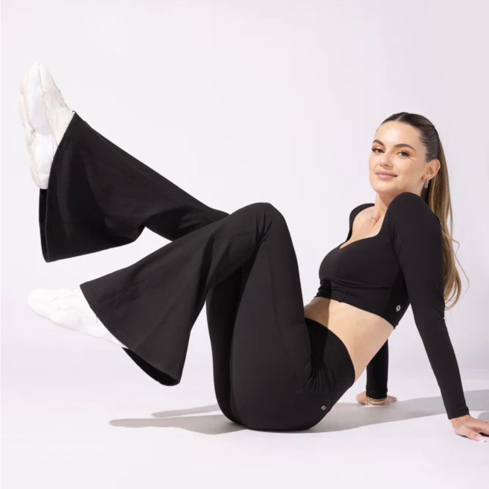 Popflex Supersculpt Bell Bottom Leggings | L - 31”